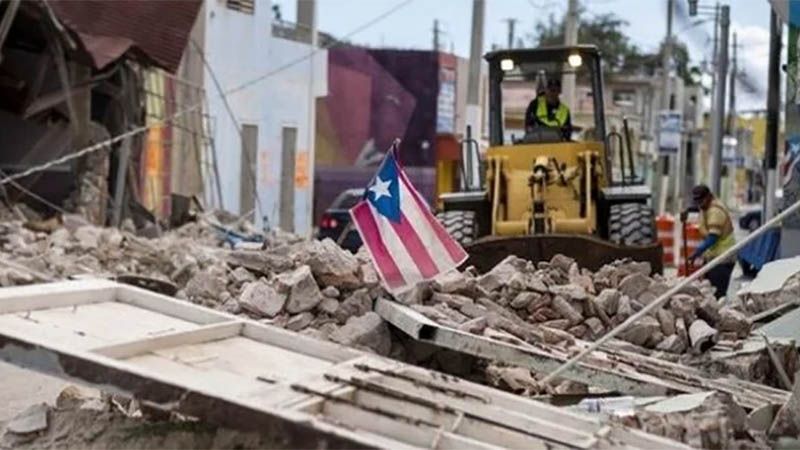 Nuevo terremoto desata el p&aacute;nico en el sur de Puerto Rico