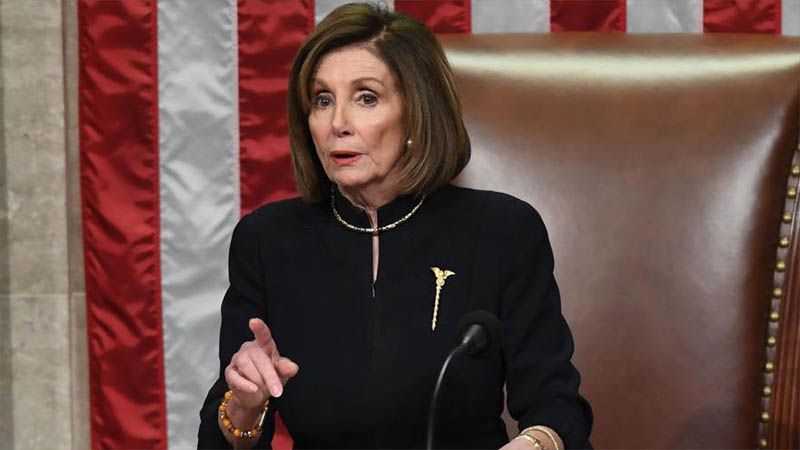 Trump est&aacute; desacreditado de por vida, impeachment es inevitable, afirma Pelosi