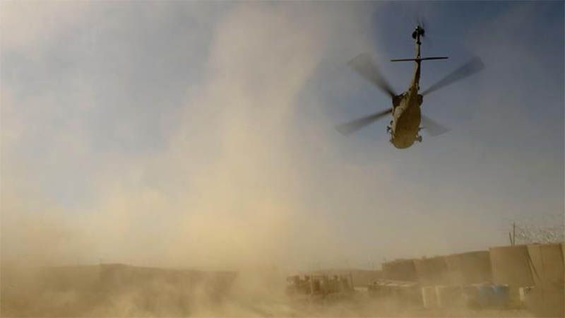 Varios militares heridos al impactar un cohete en helic&oacute;ptero en Afganist&aacute;n