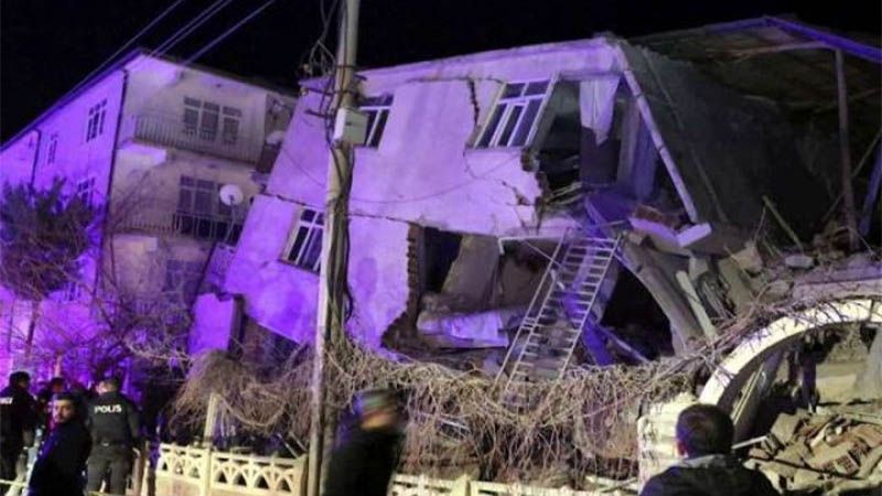 Terremoto en la provincia turca de Elazig deja 21 muertos y m&aacute;s de mil heridos