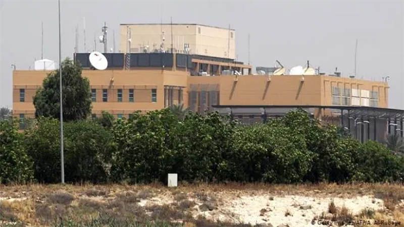 Tres misiles impactan en la embajada de EEUU en Bagdad