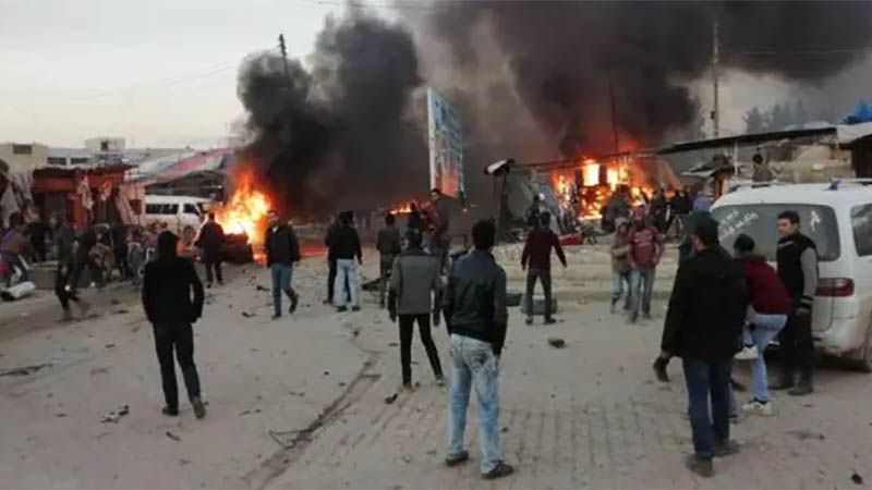 Ocho muertos y una veintena de heridos al estallar un coche bomba en Alepo