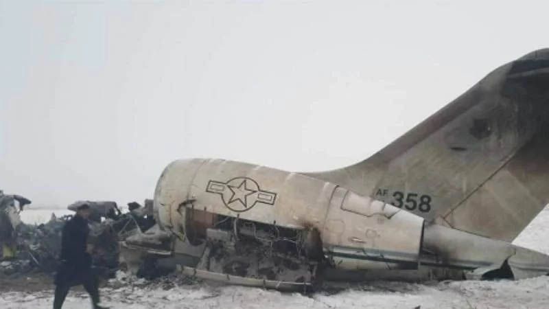 EEUU confirma que el avi&oacute;n derribado en Afganist&aacute;n era militar