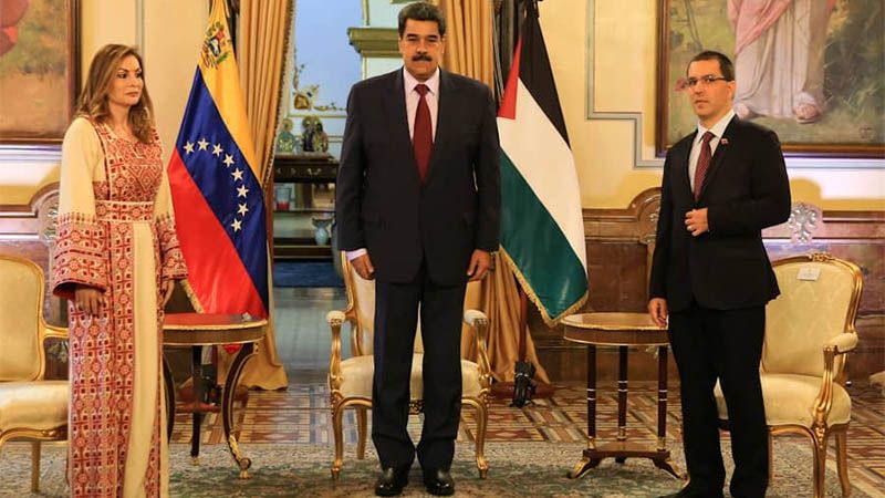 Maduro expresa &ldquo;apoyo incondicional&rdquo; de Venezuela a Palestina