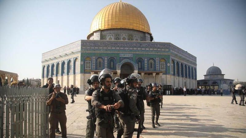 Militares israel&iacute;es impiden a palestinos acceso a la sagrada mezquita de Al Aqsa