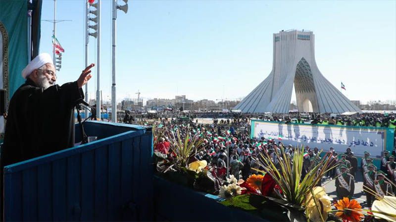 Las marchas en el aniversario de la Revoluci&oacute;n muestran al mundo la unidad de los iran&iacute;es