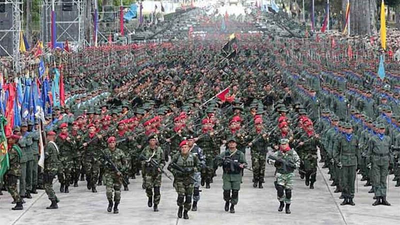 Venezuela inicia ejercicios militares Escudo Bolivariano 2020