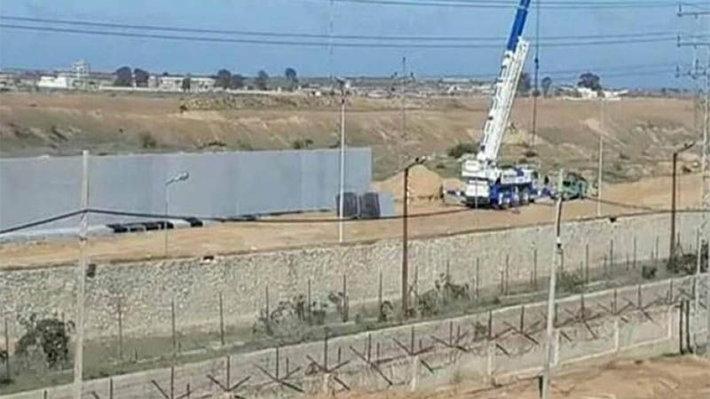 Egipto empieza a construir un muro de hormig&oacute;n en su frontera con Gaza al &ldquo;estilo israel&iacute;&rdquo;