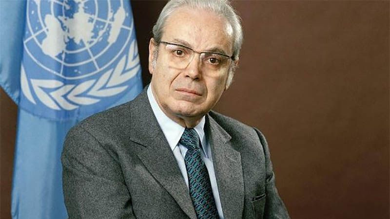Fallece exsecretario de la ONU, el peruano Javier P&eacute;rez de Cu&eacute;llar