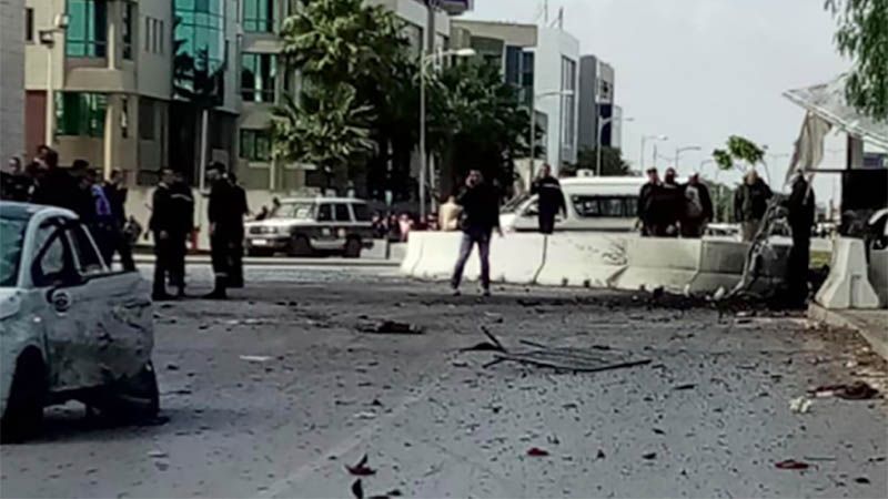 Un terrorista suicida se detona cerca de la Embajada de EEUU en la capital de T&uacute;nez