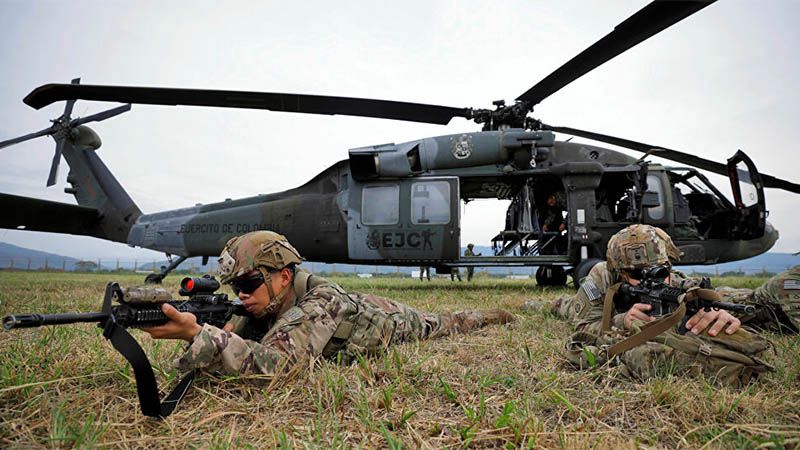 Colombia y EEUU inician ejercicios militares en la frontera con Venezuela