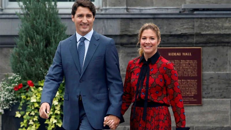 La esposa del primer ministro canadiense da positivo por coronavirus