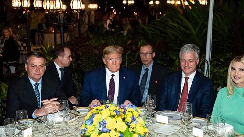 Embajador brasile&ntilde;o en EEUU da positivo al test del coronavirus