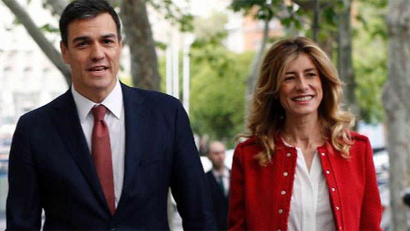 La esposa de Pedro S&aacute;nchez da positivo por COVID-19