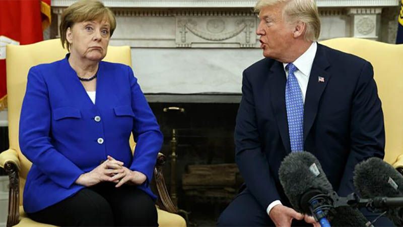 La guerra entre Donald Trump y Angela Merkel por la vacuna del coronavirus