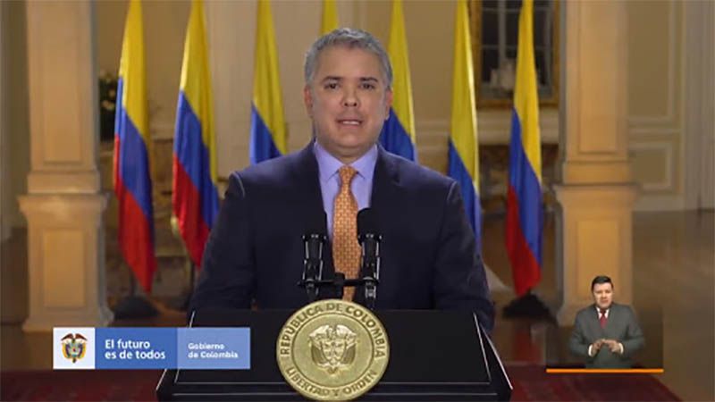 Gobierno de Colombia cancela toques de queda municipales previstos por COVID-19