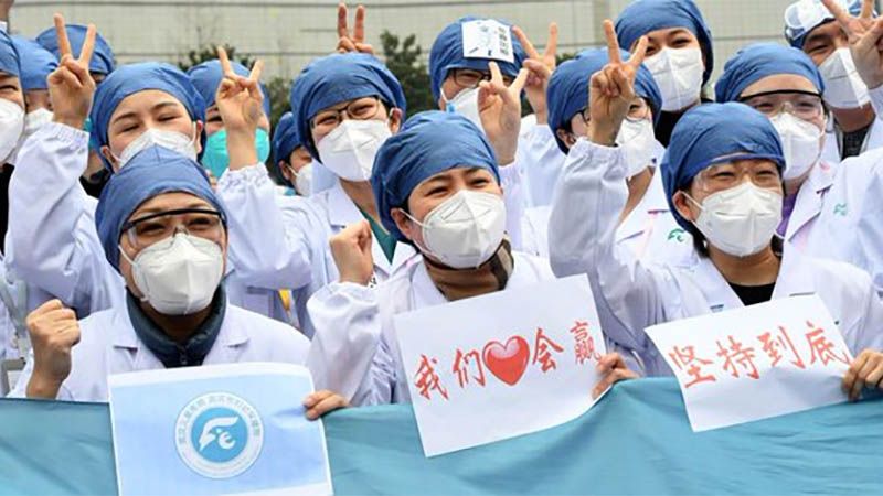 El primer d&iacute;a con cero contagios en Hubei, el epicentro de la pandemia