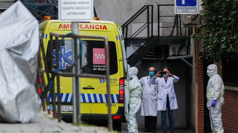 Situaci&oacute;n ca&oacute;tica en Espa&ntilde;a con m&aacute;s de mil muertos y hospitales desbordados