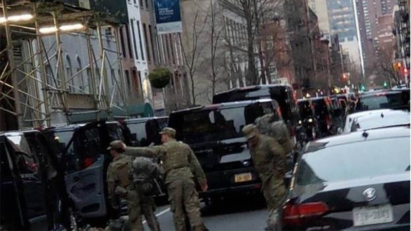 El Ej&eacute;rcito toma la ciudad de Nueva York para combatir el brote del coronavirus