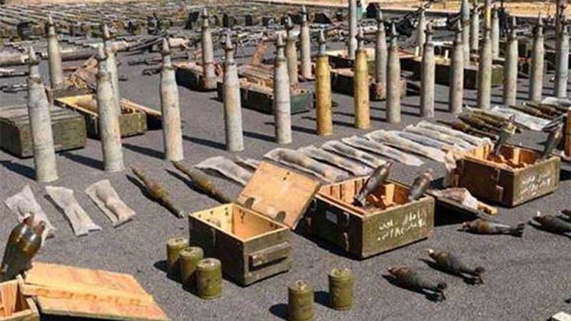 Ej&eacute;rcito de Siria incauta armas y drogas abandonadas por terroristas