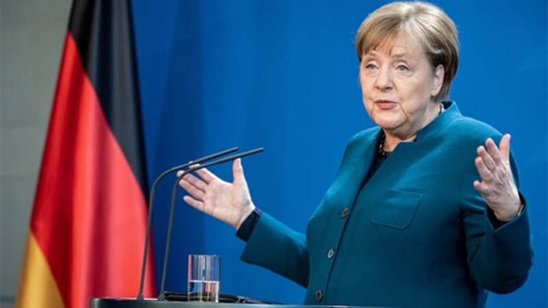 Merkel ve al coronavirus como el mayor desaf&iacute;o para la UE desde su fundaci&oacute;n