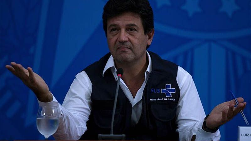 Bolsonaro destituye a su ministro de Salud por &ldquo;discrepancias&rdquo;