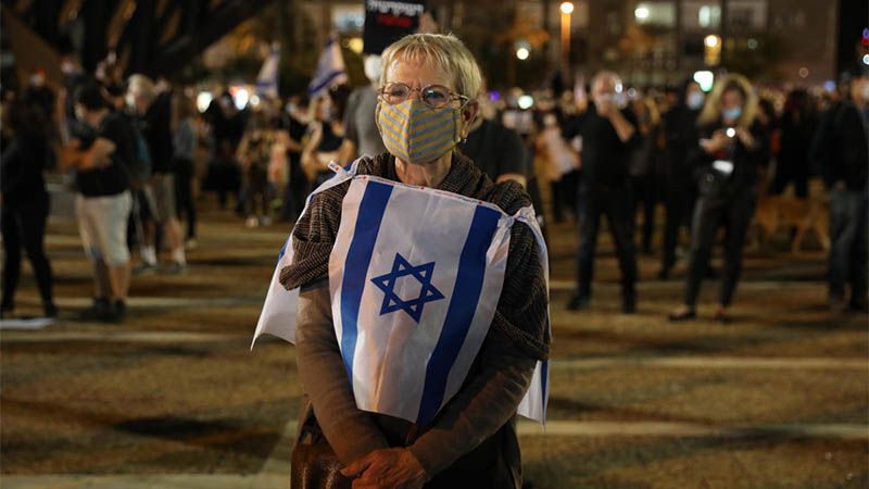 Miles de israel&iacute;es protestan en Tel Aviv contra Netanyahu