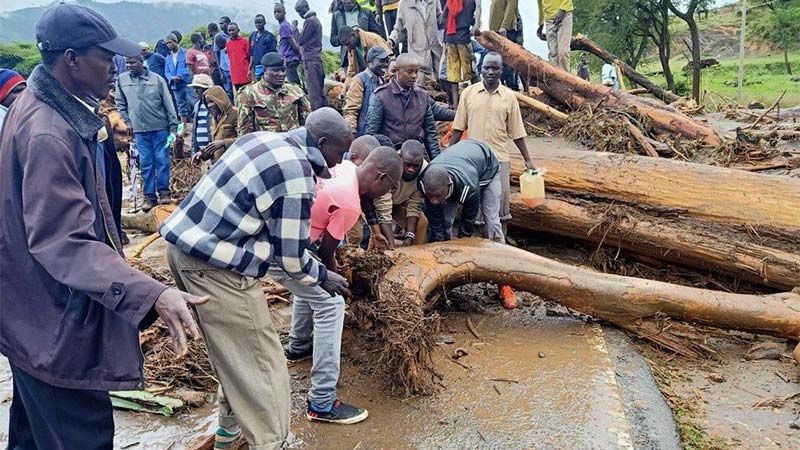 Mueren m&aacute;s de doce personas por deslizamiento de tierra en el oeste de Kenia
