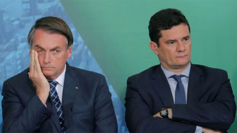 Ca&iacute;da de Sergio Moro agrava la crisis gubernamental de Bolsonaro
