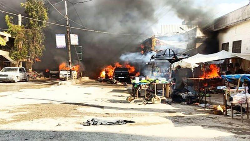 Decenas de muertos por explosi&oacute;n de un cami&oacute;n en la ciudad siria de Afr&iacute;n