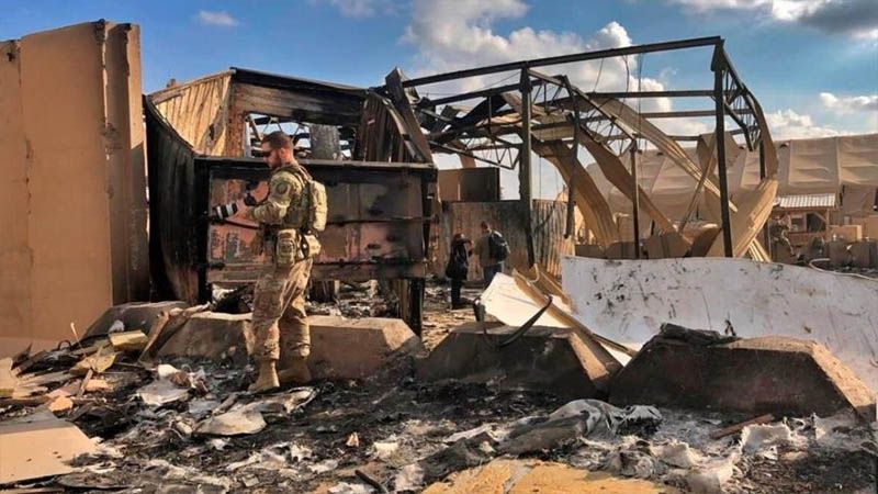 EEUU otorgar&aacute; &ldquo;medalla de valent&iacute;a&rdquo; a sus soldados heridos en ataque de Ir&aacute;n a la base de Ain Al-Asad