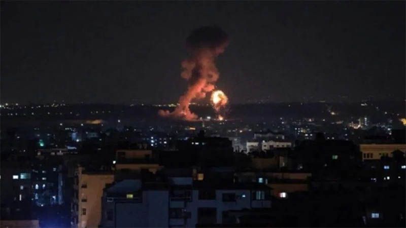 La ocupaci&oacute;n israel&iacute; bombardea objetivos de Hamas en la Franja de Gaza