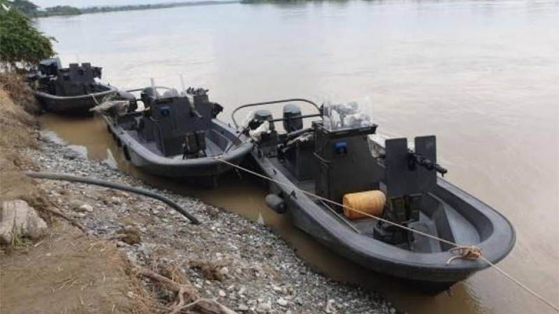 Fuerza Armada venezolana incauta tres lanchas de combate de la Armada de Colombia