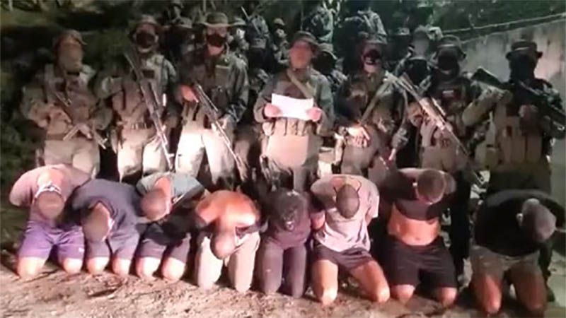 Venezuela anuncia la captura de otros ocho mercenarios