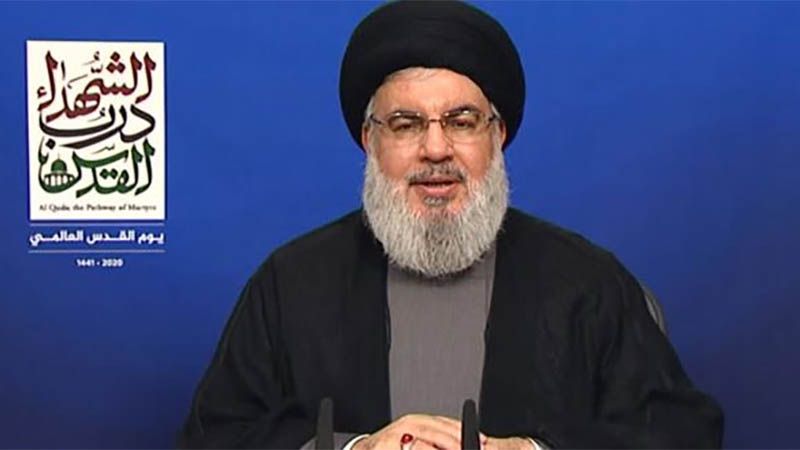 La liberaci&oacute;n de Al Quds est&aacute; m&aacute;s cerca, asegura el l&iacute;der de Hezbol&aacute;