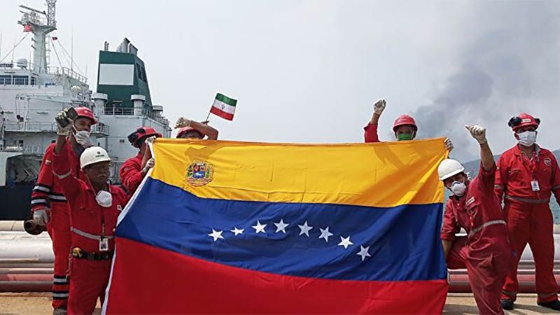 Ir&aacute;n desaf&iacute;a a EEUU y anuncia su disposici&oacute;n de enviar m&aacute;s barcos a Venezuela