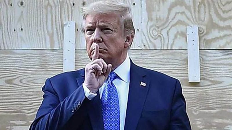 Trump dice que acudi&oacute; al b&uacute;nker de la Casa Blanca pero solo para &ldquo;una inspecci&oacute;n&rdquo;