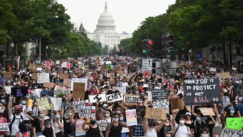 Contin&uacute;an las protestas en Washington y Trump ordena retirar a la Guardia Nacional