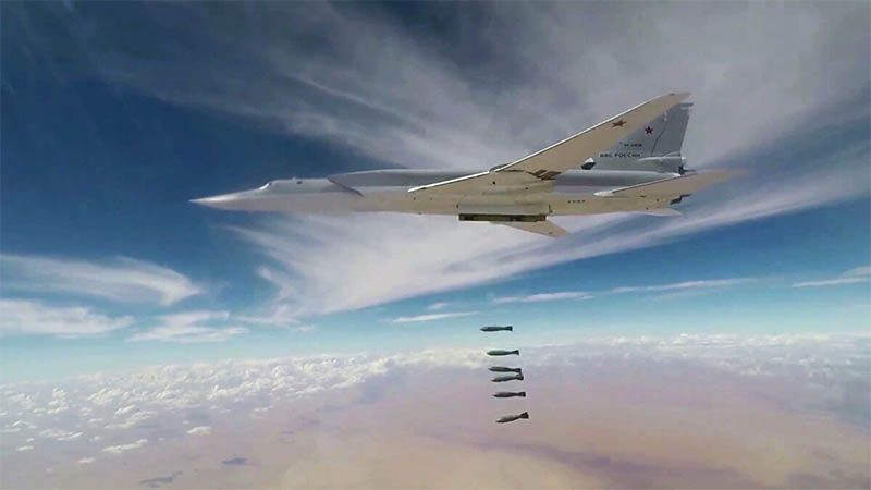 La Aviaci&oacute;n militar de Rusia lanza su mayor ataque en meses contra terroristas en Siria