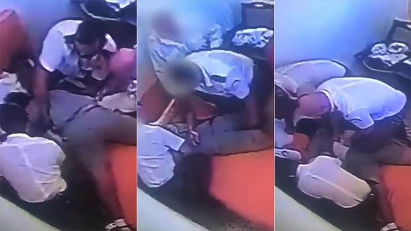 Con rodilla en la nuca detienen a hombre negro en Espa&ntilde;a