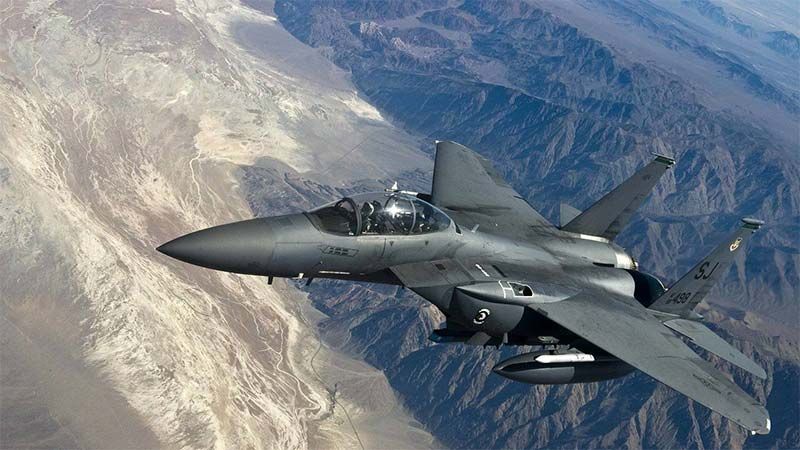 Se estrella un caza F-15C de la Fuerza A&eacute;rea de EEUU en el mar del Norte