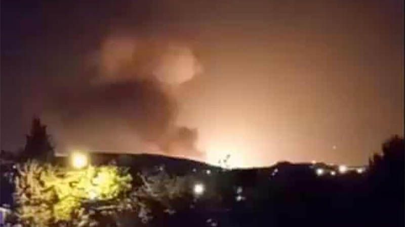 Una fuerte explosi&oacute;n se registra en una planta de gas en Teher&aacute;n