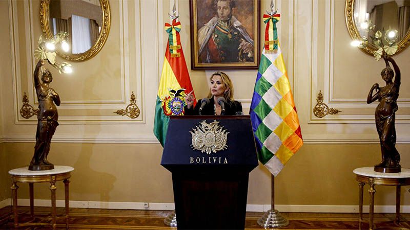 Amplio rechazo a candidatura de Jeanine A&ntilde;ez en Bolivia, seg&uacute;n un sondeo