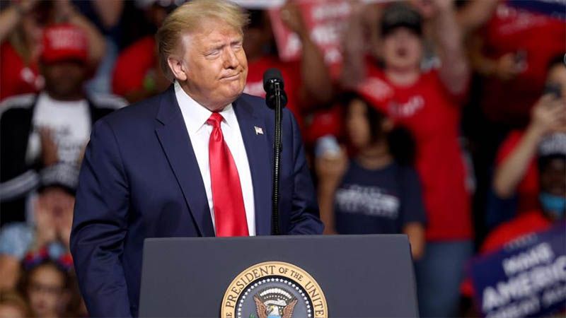 Tuitear su propia derrota: cada tuit de Trump genera dinero para derrotarlo