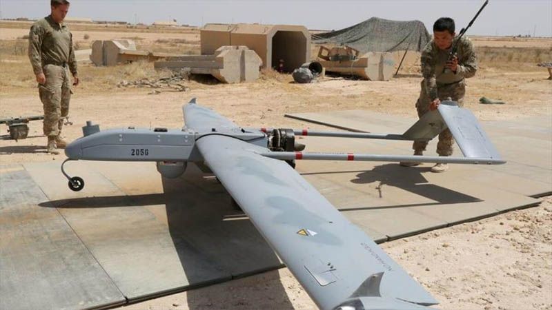 Un dron estadounidense se estrella en el centro de Iraq