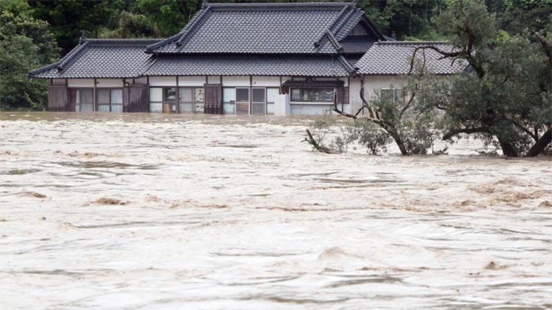 Mueren m&aacute;s de 14 personas en un hogar de ancianos inundado en Jap&oacute;n