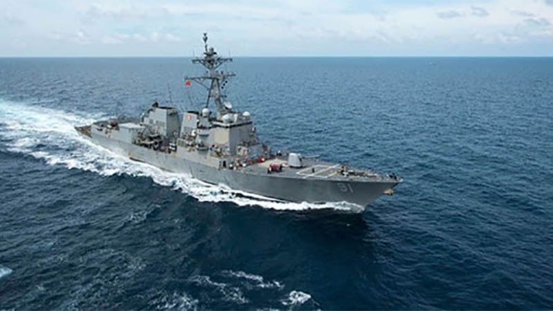 Venezuela denuncia el ingreso de un buque de guerra de EEUU en sus aguas jurisdiccionales