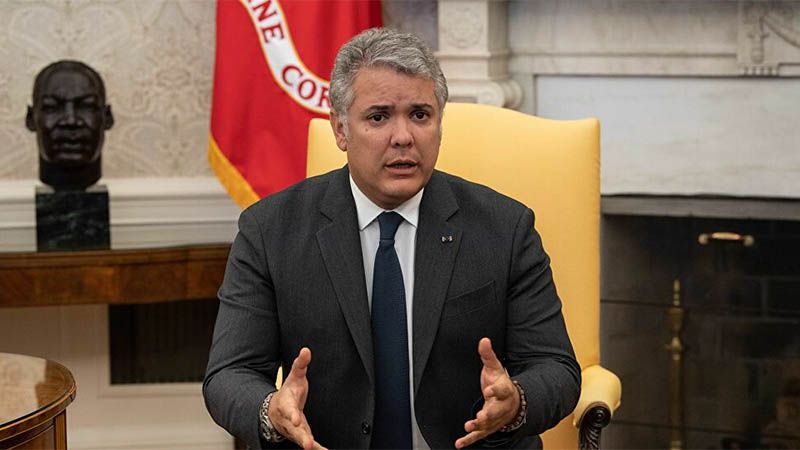 Duque vuelve a decir que la soluci&oacute;n para Venezuela es la salida de Nicol&aacute;s Maduro