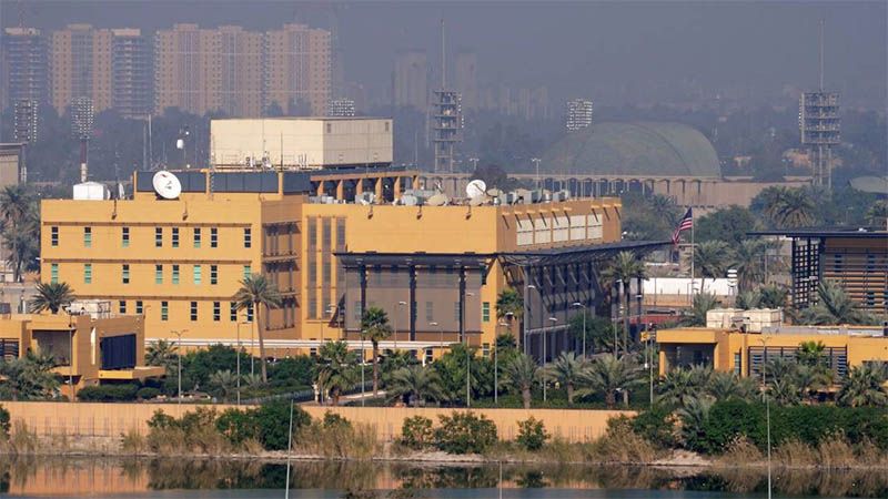 Dos cohetes impactan cerca de la Embajada de EEUU en Bagdad