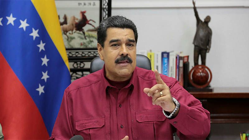 Maduro exige a EEUU alejarse de los mares de Venezuela